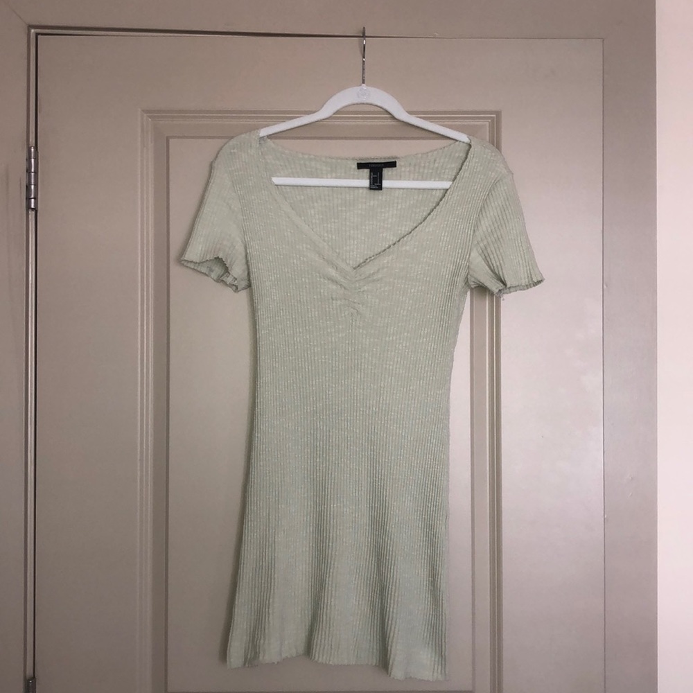 forever 21 seafoam green dress 🦋